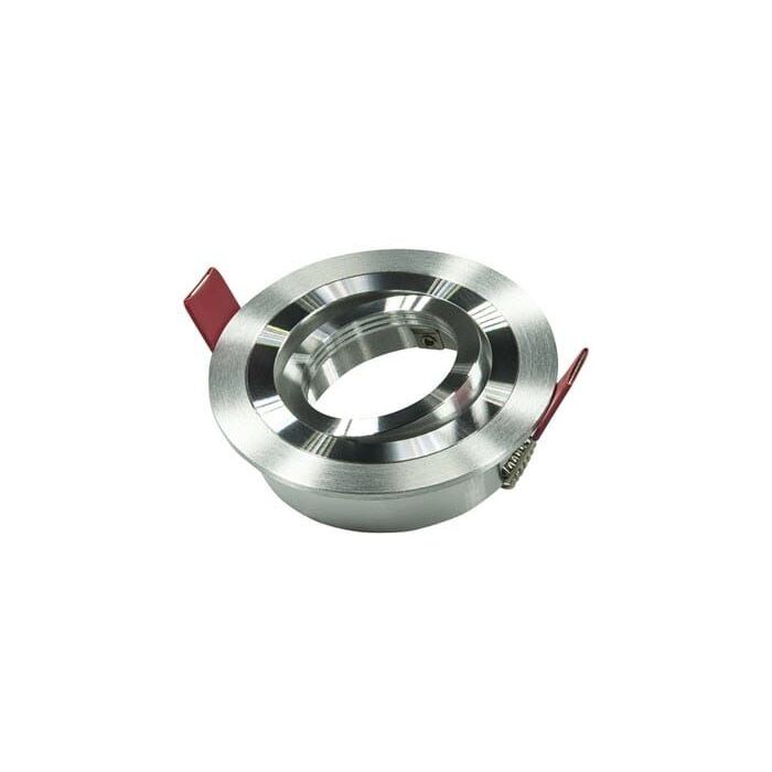 Tronix 148-553 Inbouwspot rond - kantelbaar - aluminium