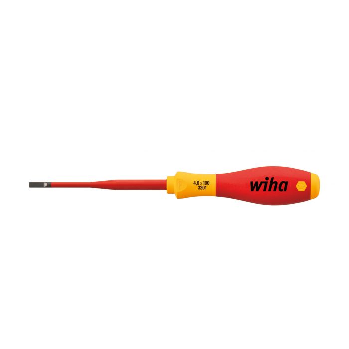 Wiha 3201 Schroevendraaier SoftFinish electric slimFix sleuf 5,5x125 mm - 35391