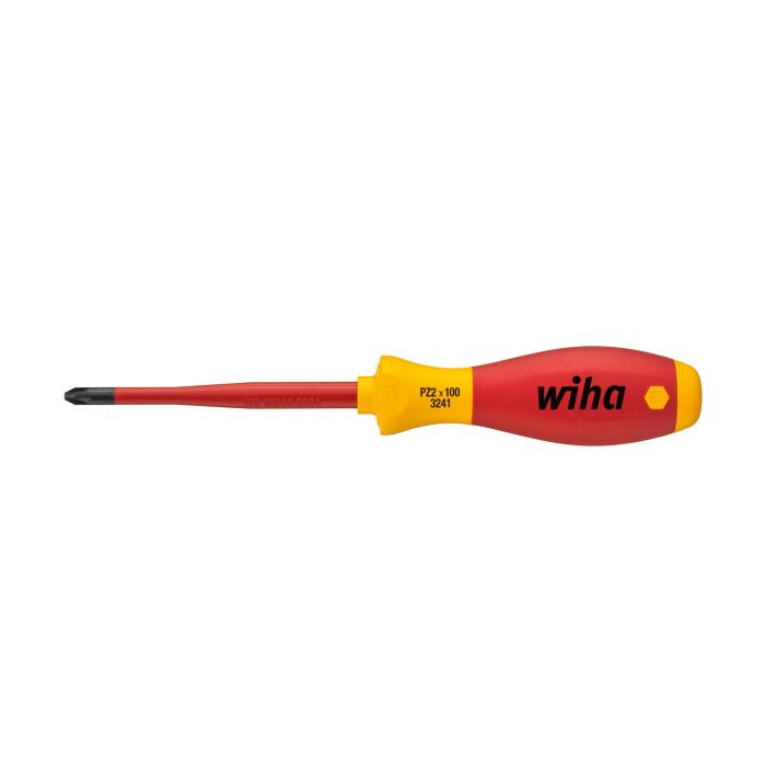 Wiha 3241 Schroevendraaier SoftFinish electric slimFix pozidriv PZ1x80 mm - 35395