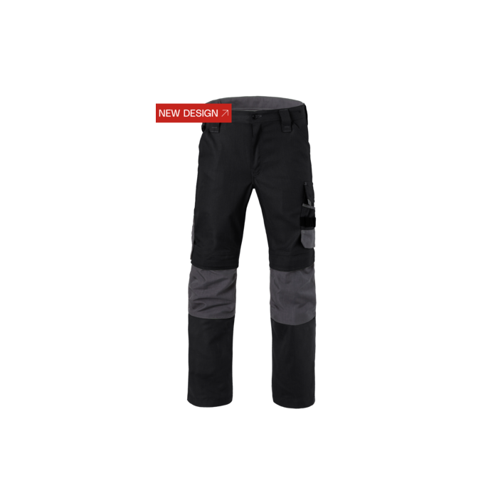 Havep 80229 Werkbroek Attitude - heren - Zwart/ Charcoal grijs