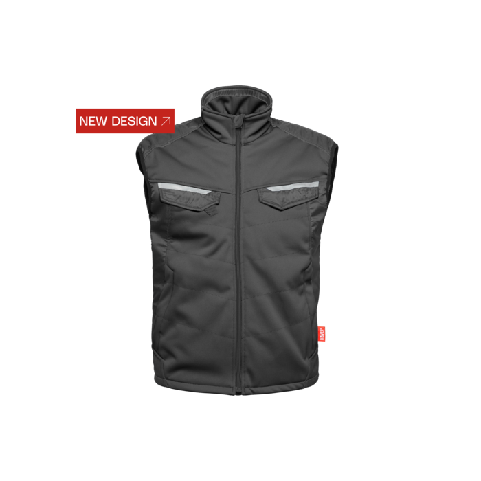 Havep 50184 Softshell bodywarmer - heren - Charcoal grijs