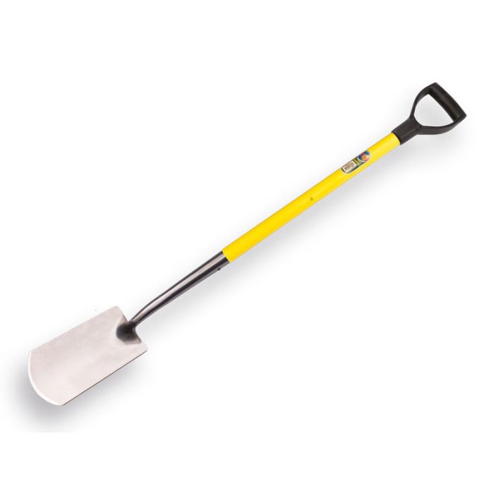 Atlas Kabelspade met fiberglassteel - D-greep - gepolijst - 811025