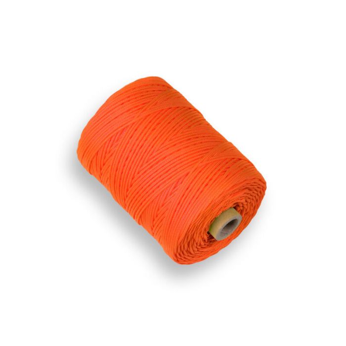 Labora Uitzetkoord nylon - 200 meter x 1,5 mm - flour oranje - 961015