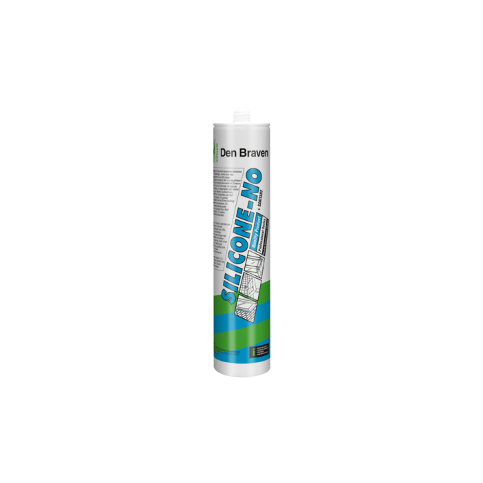 Zwaluw Siliconen-no + sanitary siliconenkit - bruin - 310 ml