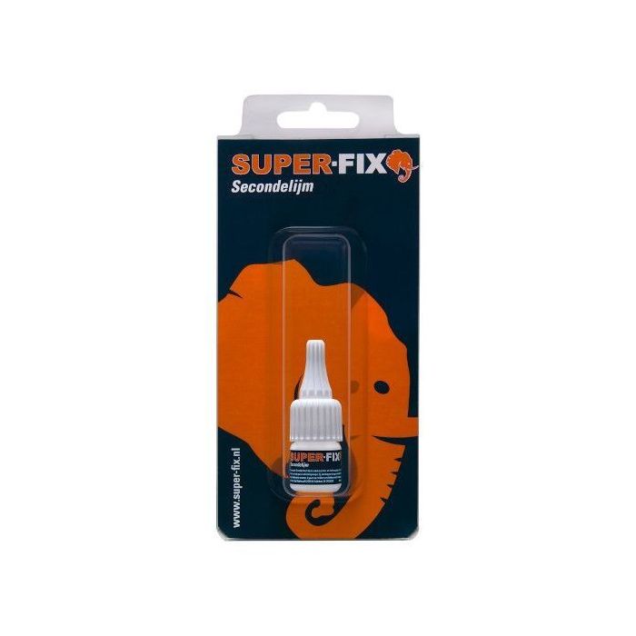 Super-Fix Secondelijm - 5 gram - transparant - 1601001BL