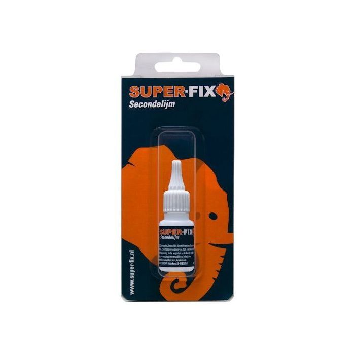 Super-Fix Secondelijm - 20 gram - transparant - 1601002BL