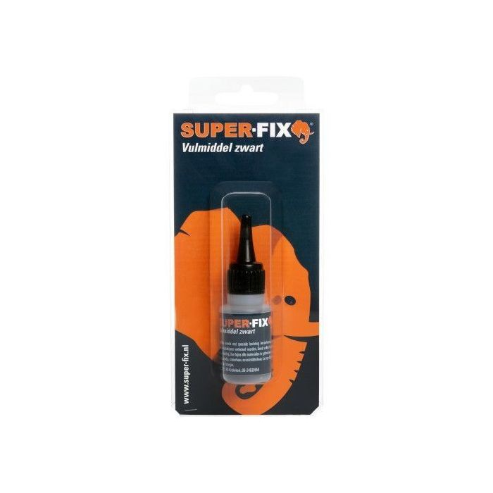 Super-Fix Vulmiddel - 20 gram - zwart - 1602002BL