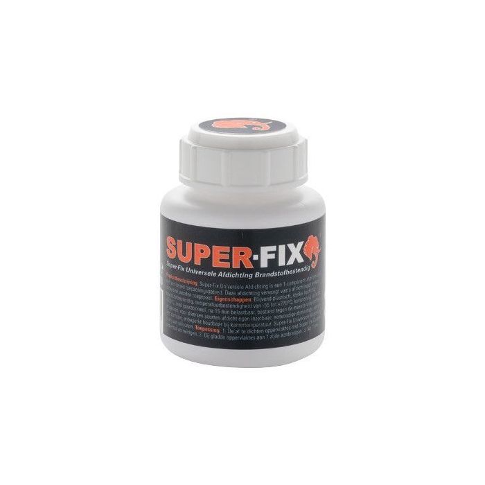 Super-Fix universele afdichting brandstofbestendig - rood - 80 ml - 1610003