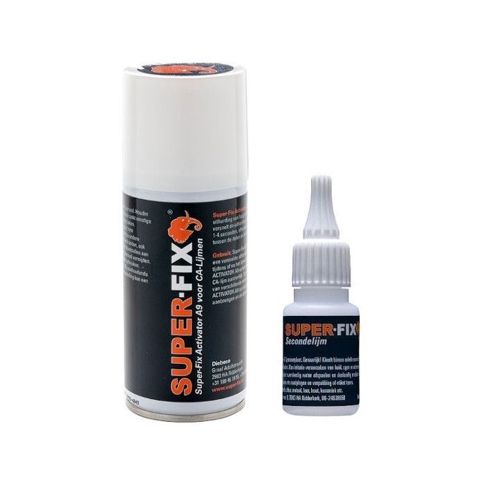 Super-Fix Activator A9 + 20 gram lijm - 150 ml - 1601012