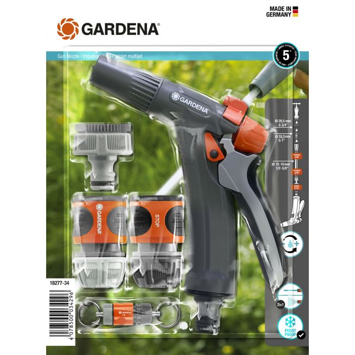 Gardena 18277-34 Startset met spuitpistool en toebehoren