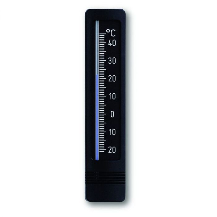 TFA Thermometer - binnen & buiten - zwart/zilver