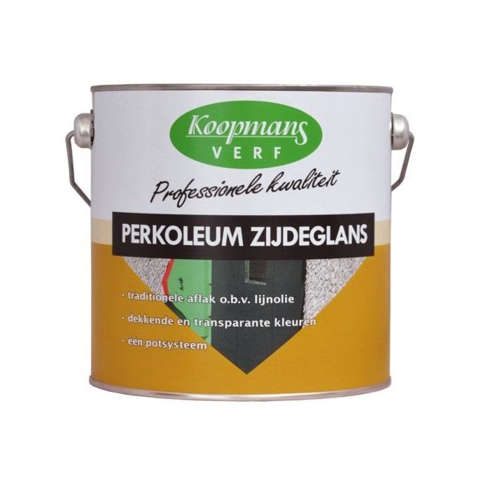 Koopmans Perkoleum zijdeglans blank UV transparant - 2,5 Liter