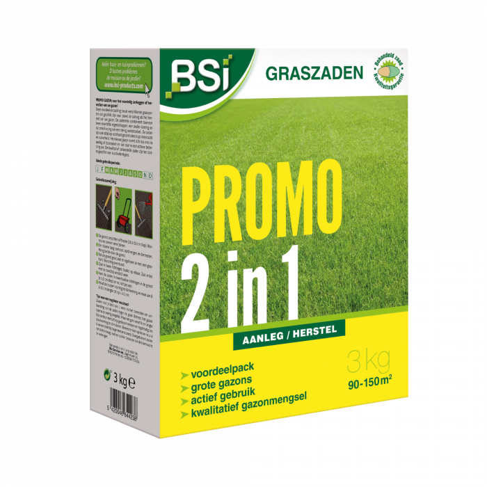 BSI Graszaad 2 in 1 - aanleg / herstel - 3 kg - 64423