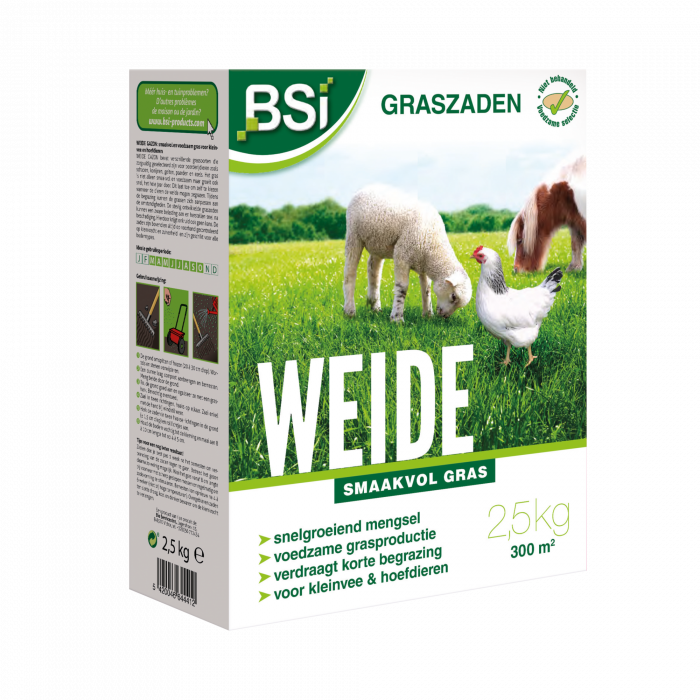 BSI Graszaad weide - smaakvol gras - 2,5kg - 64441