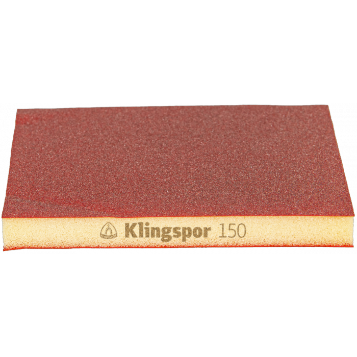 Klingspor SW 501 TR Schuurspons - 123x96x12,5 mm - korrel 150 - 353263