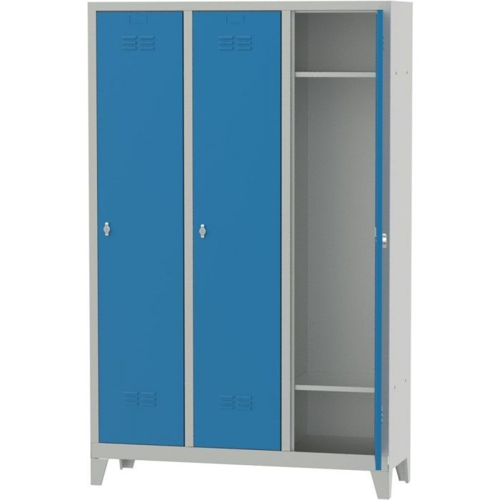 Huvema Lockerkast - 3 personen - BL 1180x400x1850 3PL