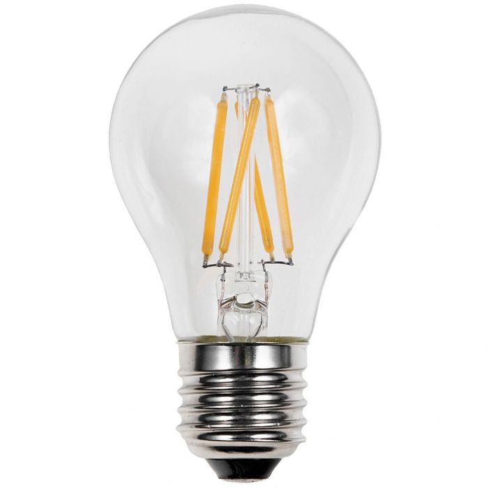 Glow LED Filament normaal - 5W-40W - E27 - 2700K A60 470LM - dimbaar