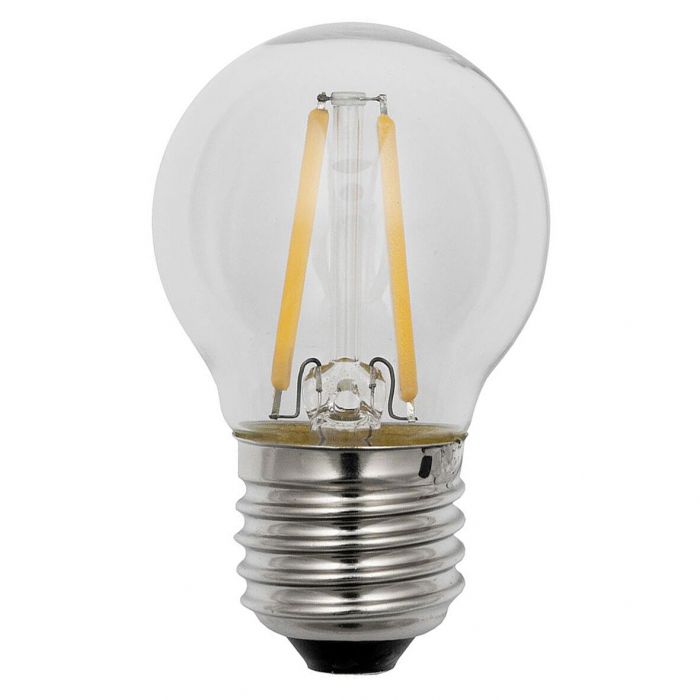 Glow LED Filament kogel - 2W-25W - E27 - 2700K G45 250LM - niet dimbaar