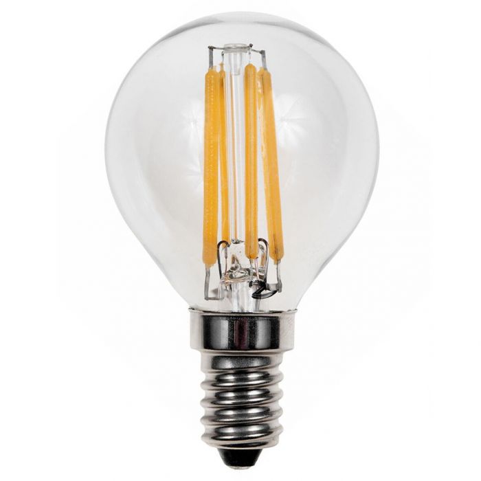 Glow LED Filament kogel - 5W-40W - E14 - 2700K G45 470LM - dimbaar