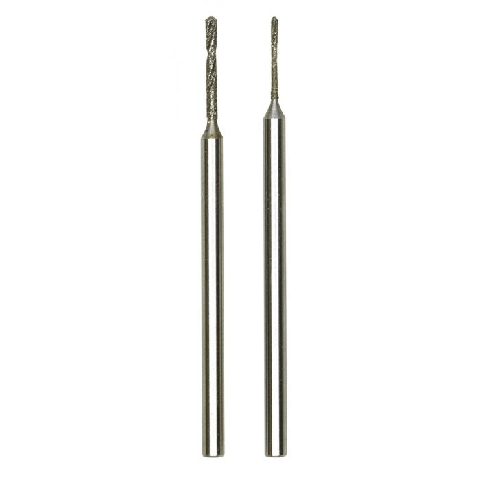 Proxxon Diamant spiraalboren - 0,8 + 1,2  mm - 2 stuks - 28255