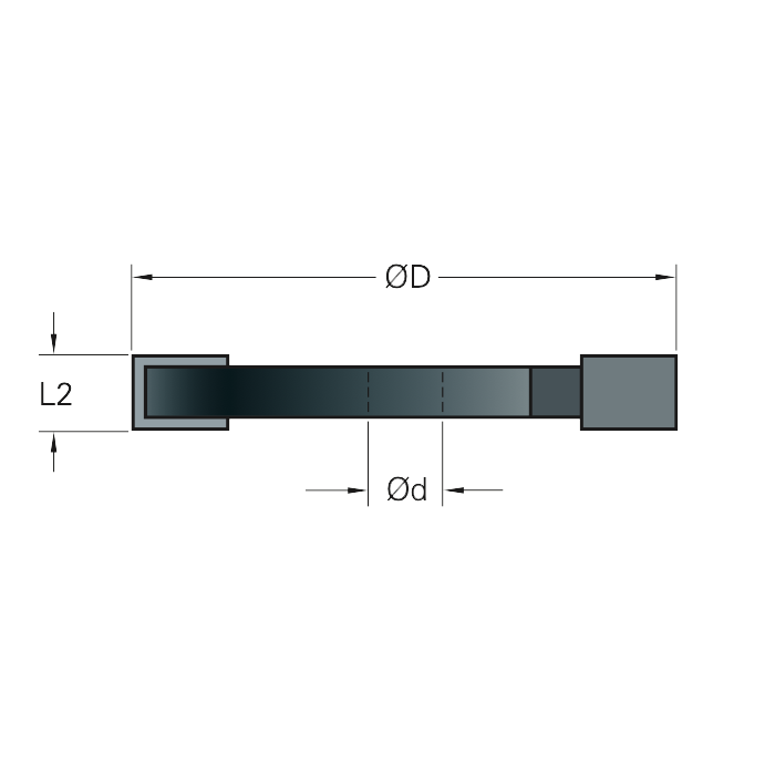 Stehle Hardmetaal groefschijffrees - Ø40x2,0 mm - 50502023