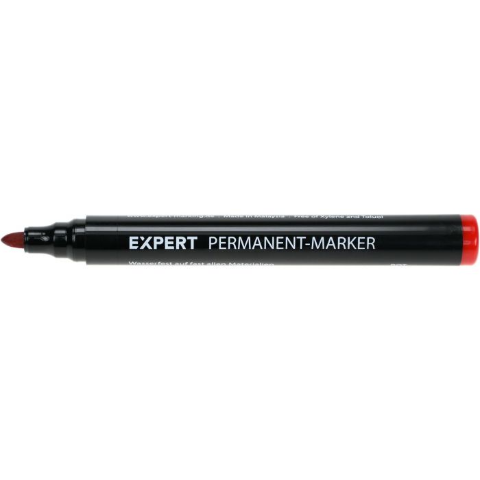 Expert Permanent markeerstift - rood - 1,5-3 mm - 8412010