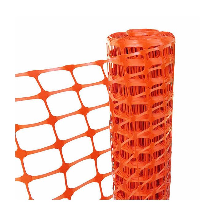 Cover Afzetgaas - 1x50 meter - 100 gr/m² - HDPE - oranje