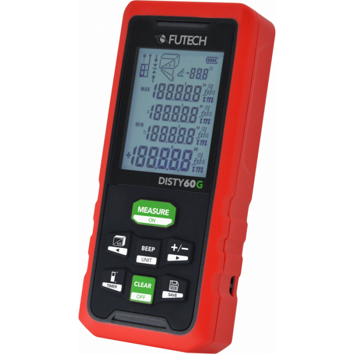 Futech Disty 60G Afstandsmeter - groen - 60 meter - 202.60G