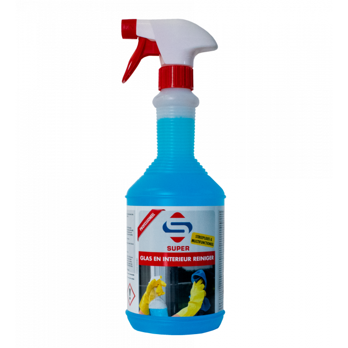 Super CONS100080 Glas en interieurreiniger - 1 liter