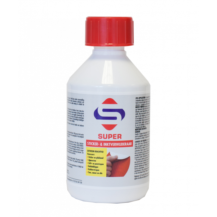 Super CONS100230 Sticker en inkt verwijderaar - 250 ml