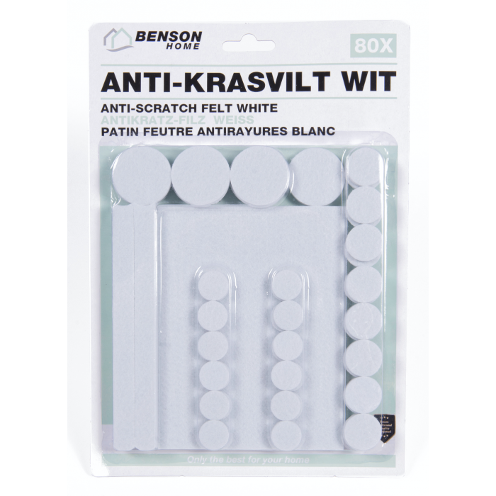 Benson 010115 Antikras vilt - wit - 80-delig