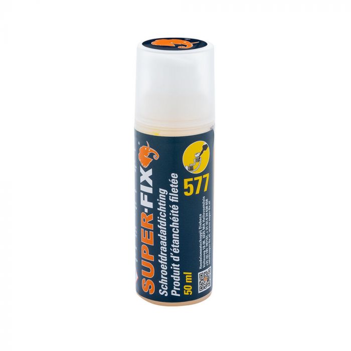 Super-Fix 577 Schroefdraadafdichting - 50 ml - geel - 1615002