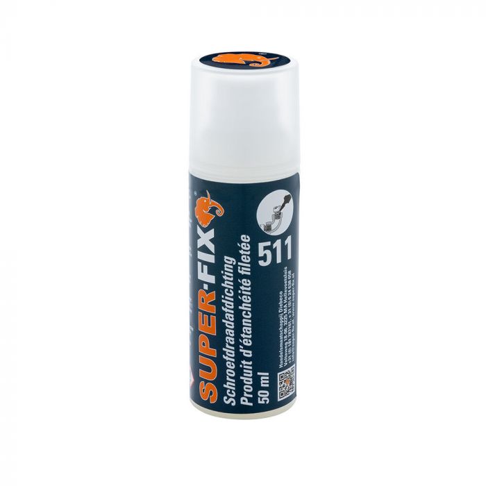 Super-Fix 511 Schroefdraadafdichting - 50 ml - wit - 1615003