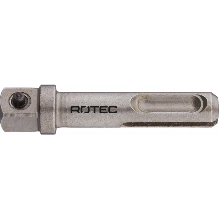 Rotec Adapter SDS-plus naar 3/8" 4-kant met stift - 60 mm - 820.00801