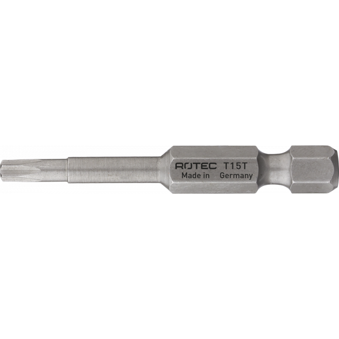 Rotec PRO Bit STX10 met gat - 50 mm - STX (torx met gat) - 2 stuks - 808.70102