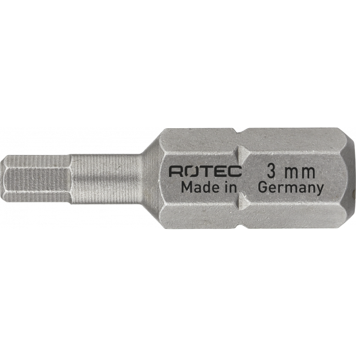 Rotec PRO Bit HEX 2 mm - 25 mm - HEX (inbus) - 2 stuks - 811.00202