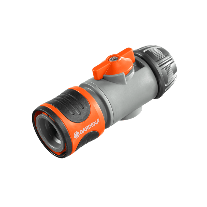 Gardena 942-50 Slangstuk met reguleerventiel voor 13 mm (1/2") en 15 mm (5/8") slangen