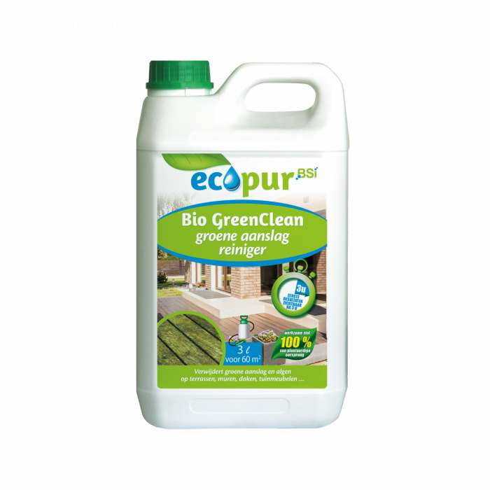 Ecopur BIO GreenClean groene aanslagreininger - 3 liter - 64278