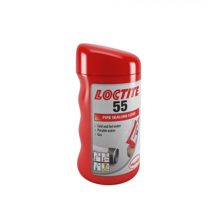 Loctite® 55 schroefdraadafdichtingskoord - 160 meter - wit