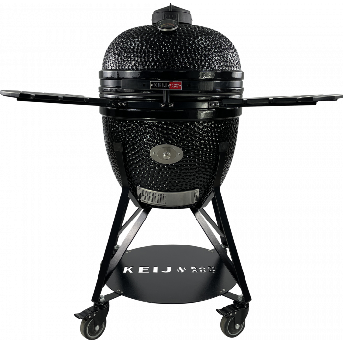  Keij Kamado Pro XL barbecue - 23 inch - zwart