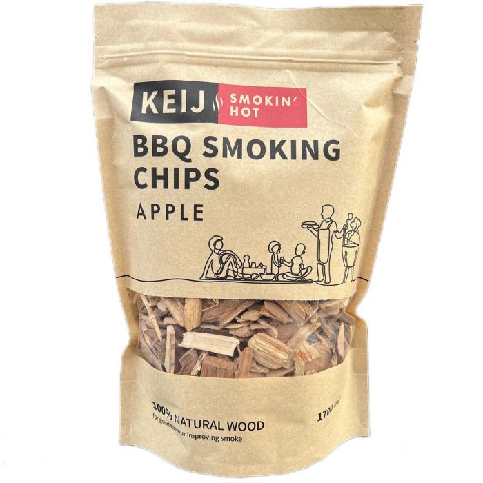  Keij BBQ Rookhout chips - appel - 1700 ml