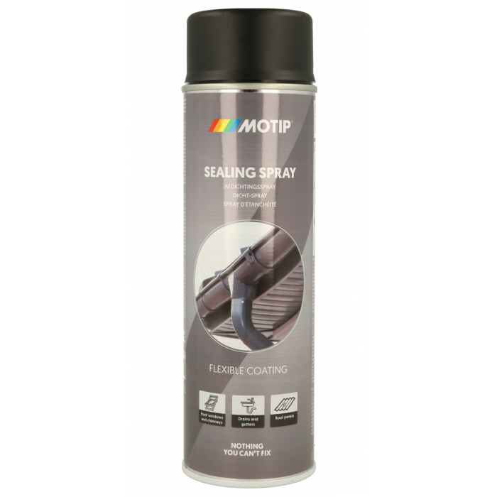 Motip Afdichtingsspray - grijs - 500 ml - 07308