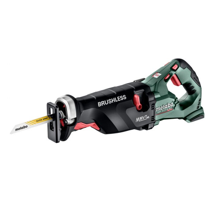 Metabo SSEP 18 LTX BL MVT accu reciprozaag body - 18V - koolborstelloos - metabox 165 L - 602258840