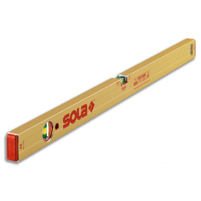 Sola AZ 80 Aluminium waterpas - 80 cm - aluminium - 01161101