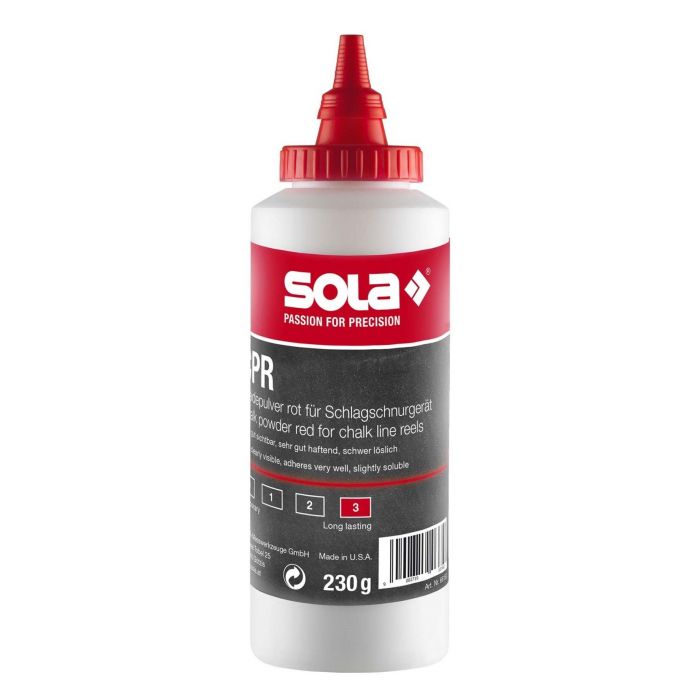 Sola CPR 230 Slaglijnpoeder - rood - 230 gram - 66152101