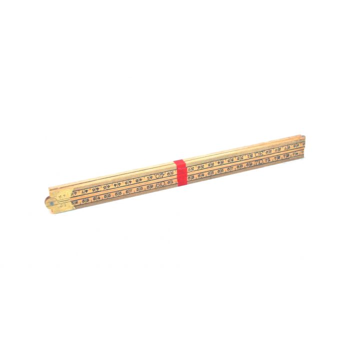 Memolon DU6402 Houten timmermansduimtstok - 1 meter - naturel