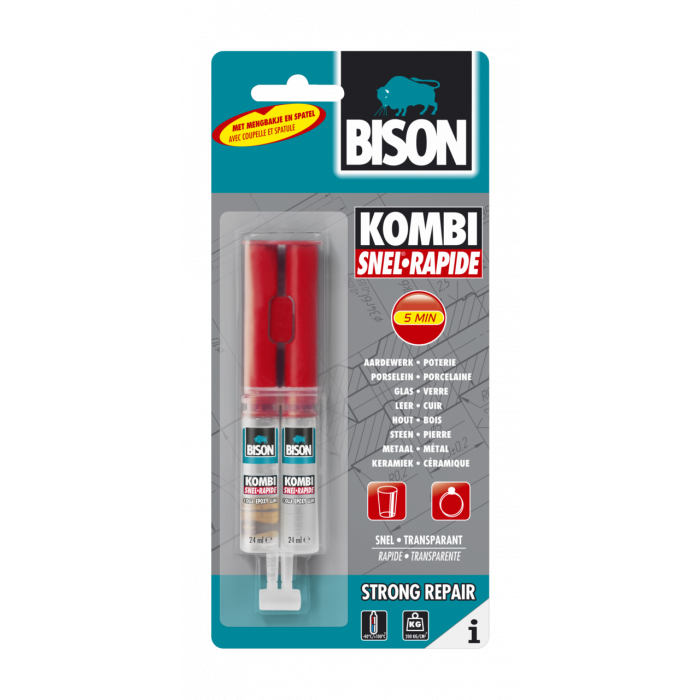 Bison Kombi Snel epoxylijm - 24 ml - 6305950