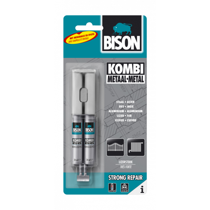 Bison Kombi Metaal epoxylijm - 24 ml - 6305951