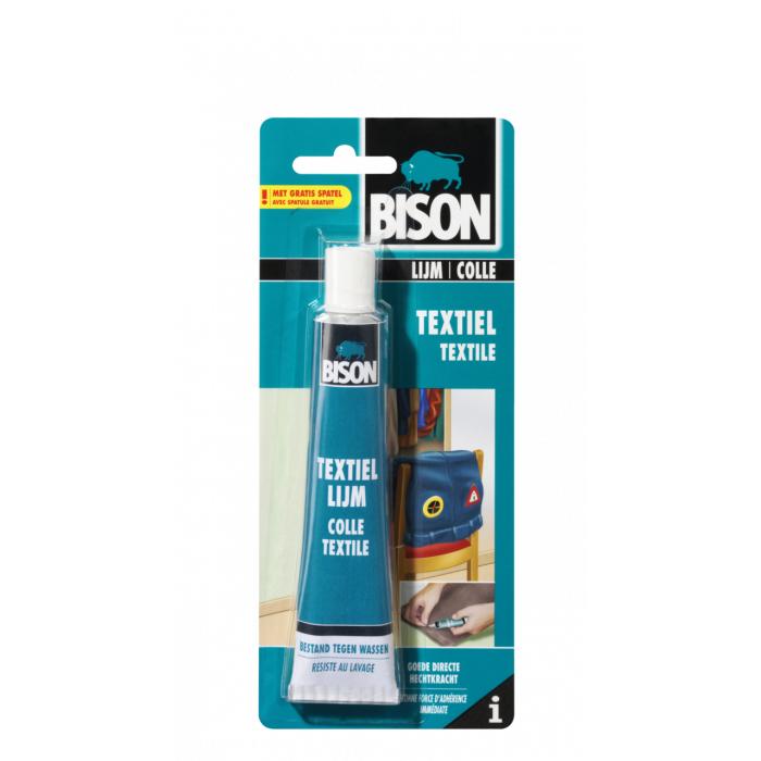 Bison Textiellijm - 50 ml - tube - 1341002