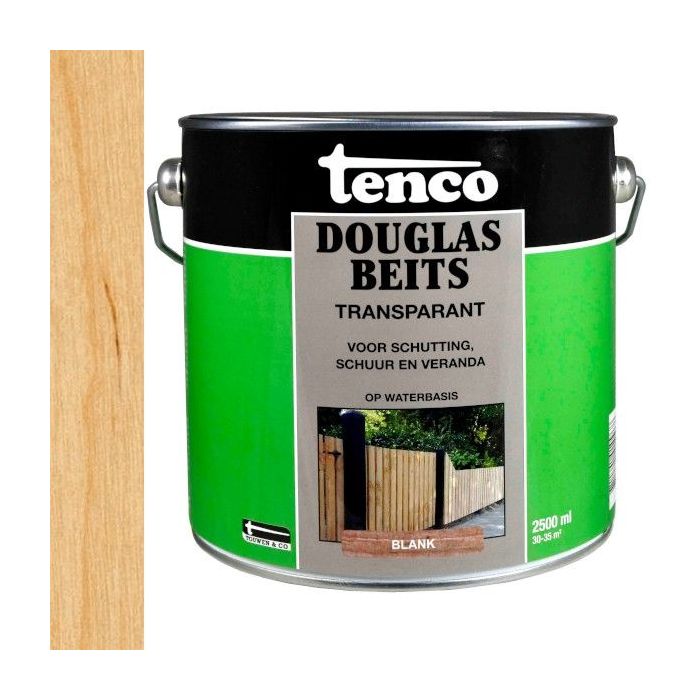 Tenco Douglas beits transparant - blank - 2,5 liter - 11070004